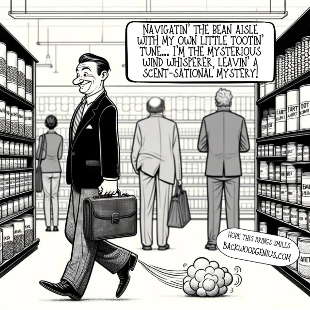 Pickle Negotiations — BackwoodGenius original illustration