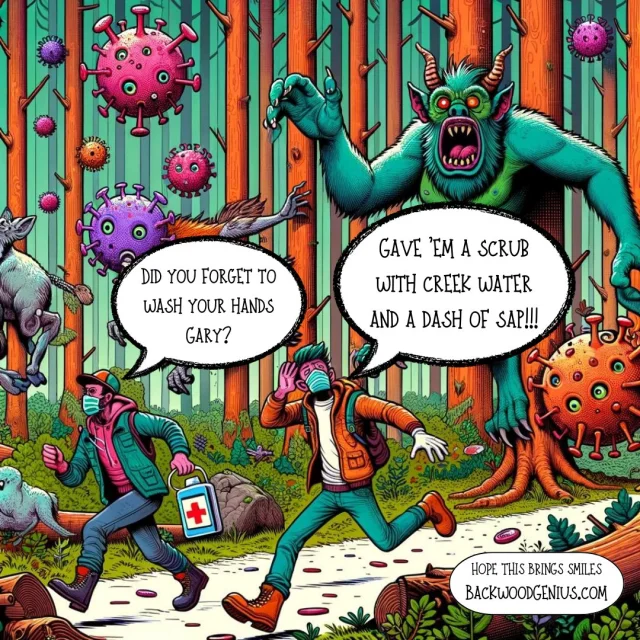 Forest Doctor — BackwoodGenius original illustration