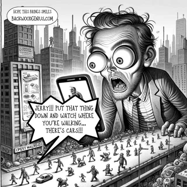 Busy Ants — BackwoodGenius original illustration