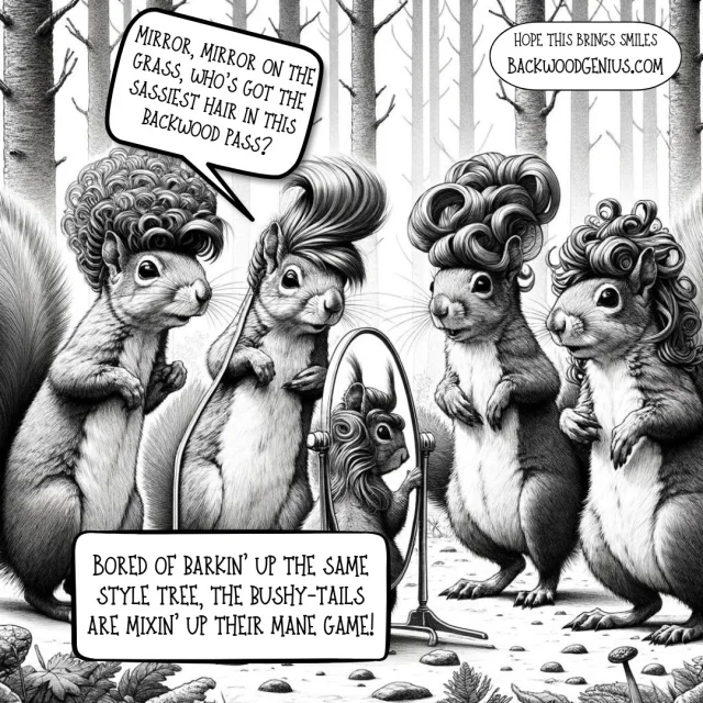 Birds of a Feather — BackwoodGenius original illustration