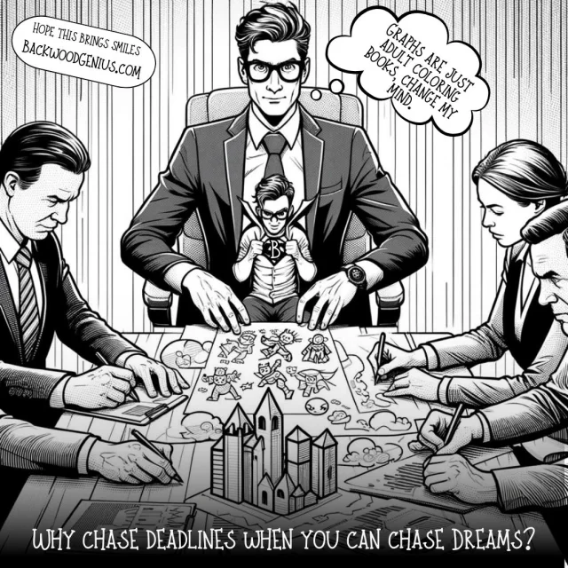 Chasing Dreams — BackwoodGenius original illustration