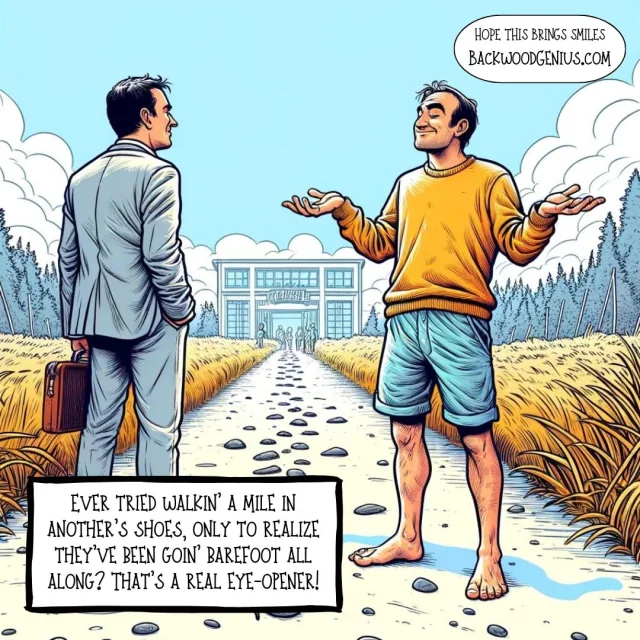 Different Paths — BackwoodGenius original illustration