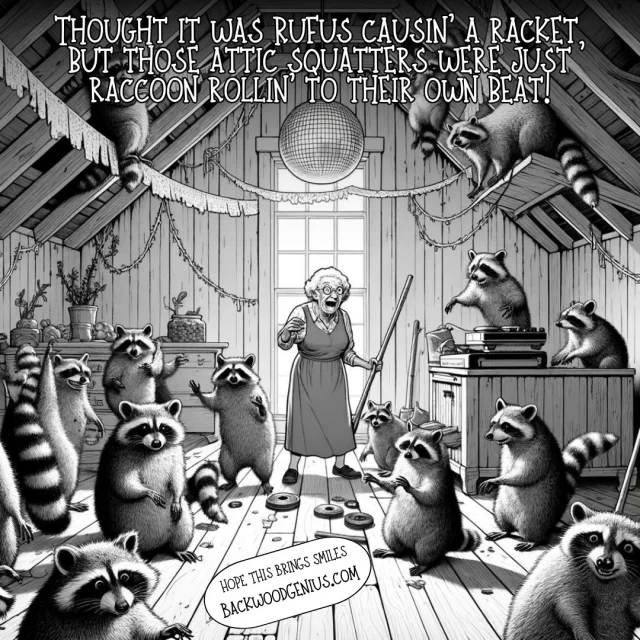 Racket Club — BackwoodGenius original illustration