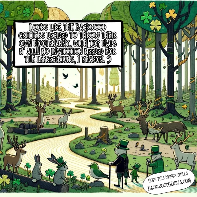 Forest Plan — BackwoodGenius original illustration