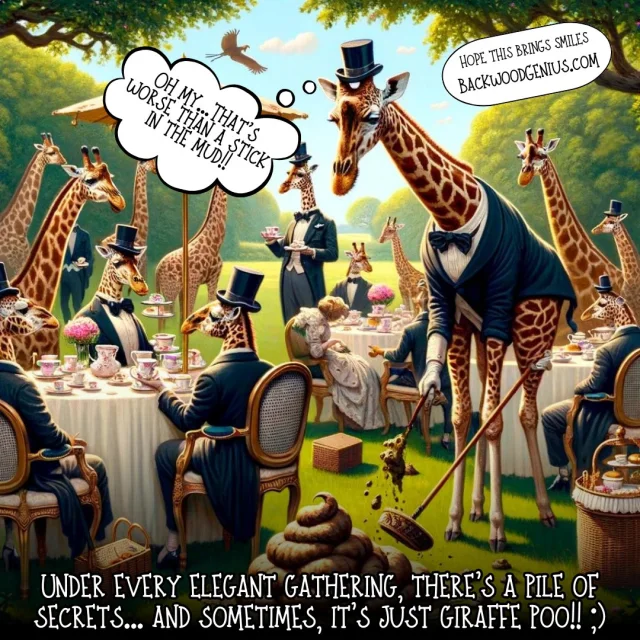 Tall Tales — BackwoodGenius original illustration