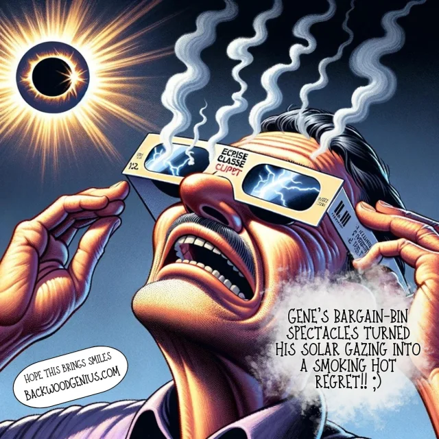 Hot Spectacles — BackwoodGenius original illustration