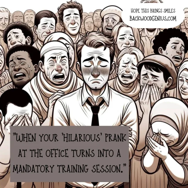 Mandatory Fun — BackwoodGenius original illustration