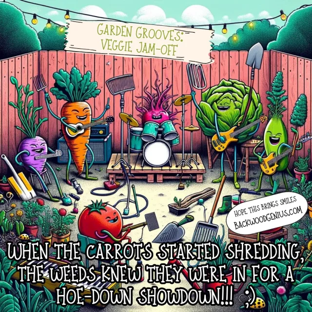 Garden Jam — BackwoodGenius original illustration